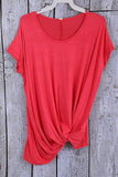 TWIST KNOT JERSEY TOP