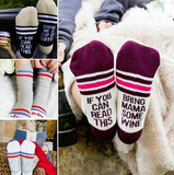 "If you can read this"...socks